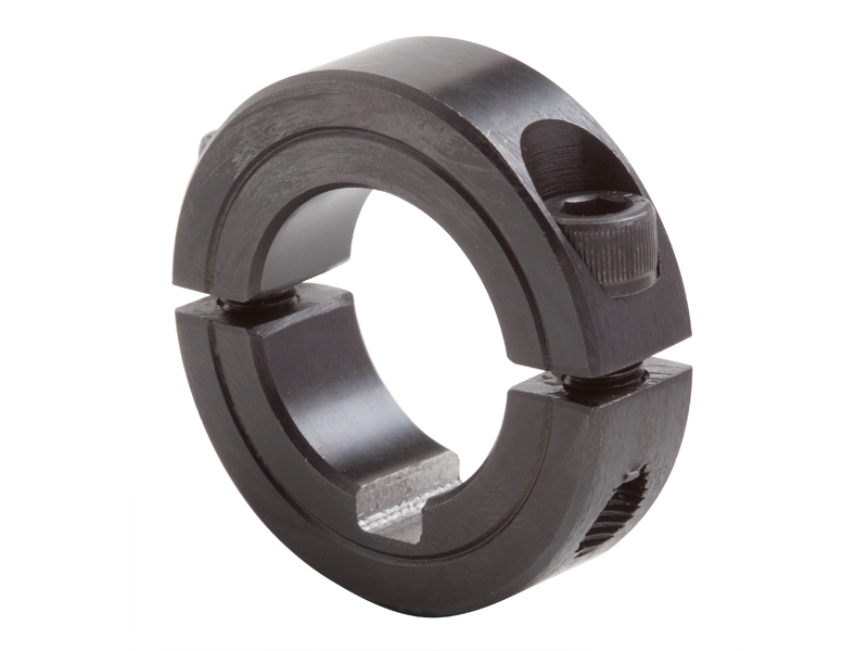 Two-Piece Clamping Collars w/Keyway 2C-KW-Series