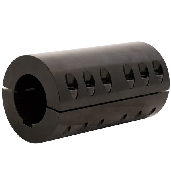 Large Bore Two-Piece Clamping Couplings Recessed Screw w/Keyway H2CC-Series