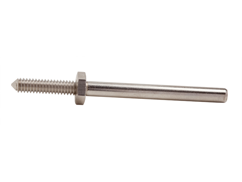 Quick Change Mandrels for Rubberized Abrasive Cones & Points with Hex Nut