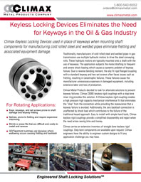 Steel Industry-KLDs Eliminate Keyways in Steel Processing