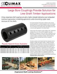 Timber Industry-Solutions for Line Shaft Timber Applications